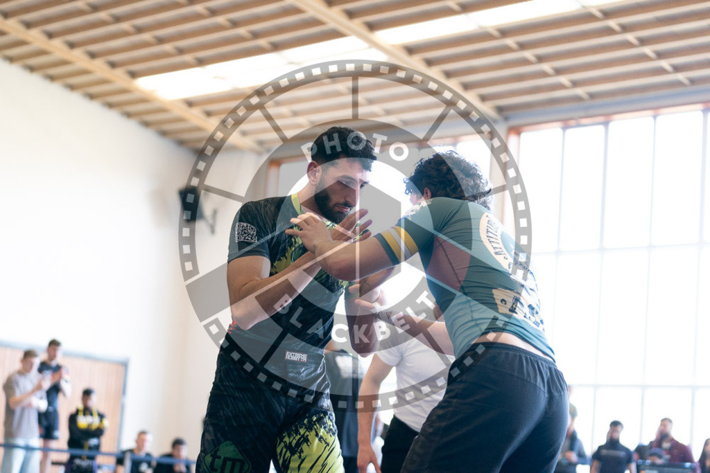 20250329PBB0385 | Fighters compete during the International Luta Livre (ILLCS) Germany IX Spring 2025 Competition spring on March 29, 2025 in Hannover, Germany.© Chiara Dazi