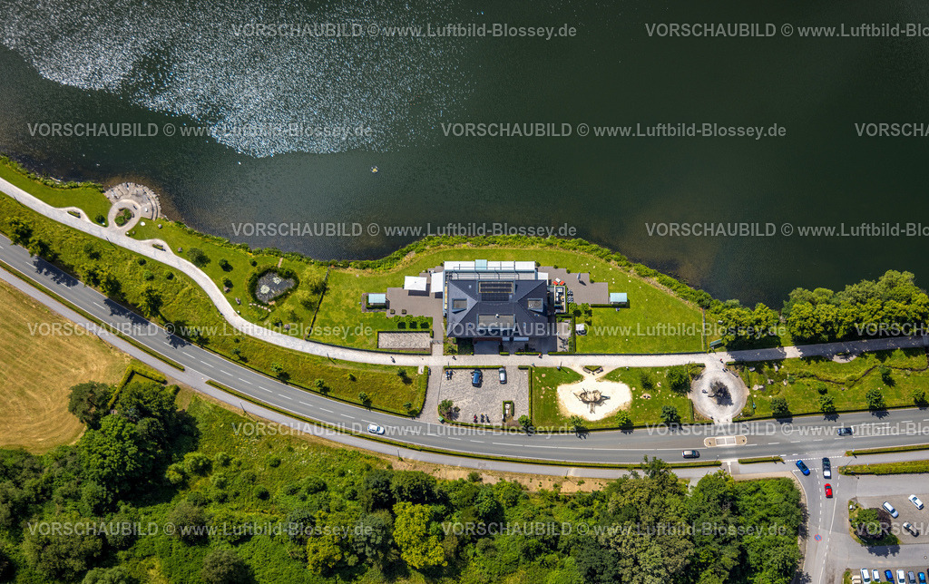 Sundern240708961 | Luftbild, Sorpesee Vorbecken und Goldbäckerei Grote GmbH &amp; Co. KG Restaurant, Amecke, Sundern, Sauerland, Nordrhein-Westfalen, Deutschland