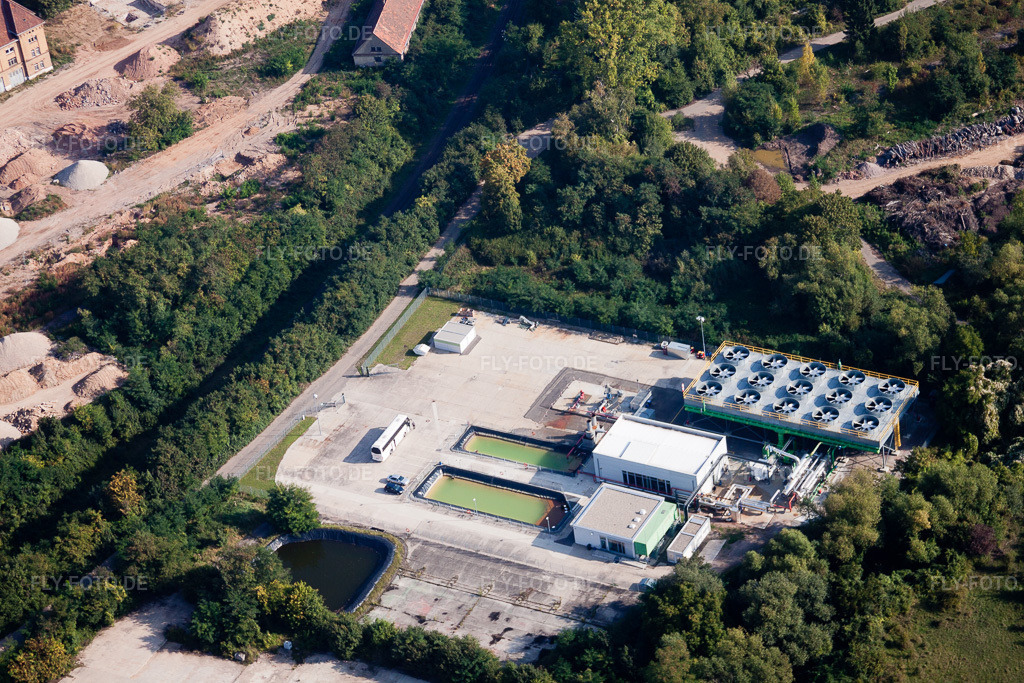 Luftbild: Geothermieanlage in Landau in der Pfalz im Bundesland Rheinland-Pfalz in Deutschland. Foto: IMG_45463.jpg vom 24.09.2011 durch Werner Riehm/FLY-FOTO.de