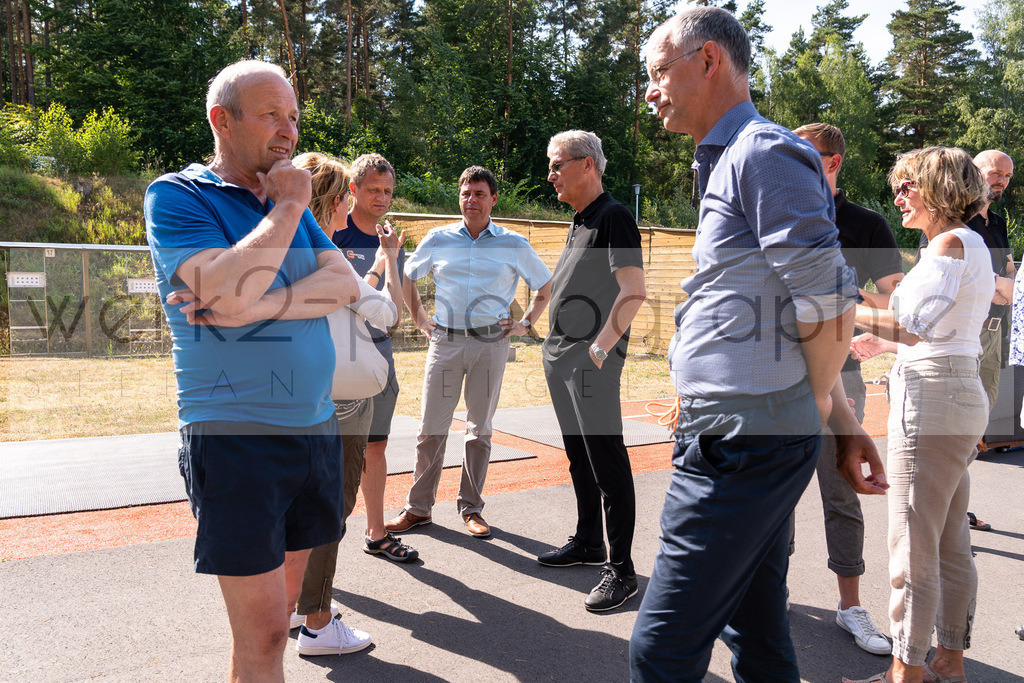 Training Frankenhain | Training Frankenhain am 11. August 2022 mit Ministerbesuch