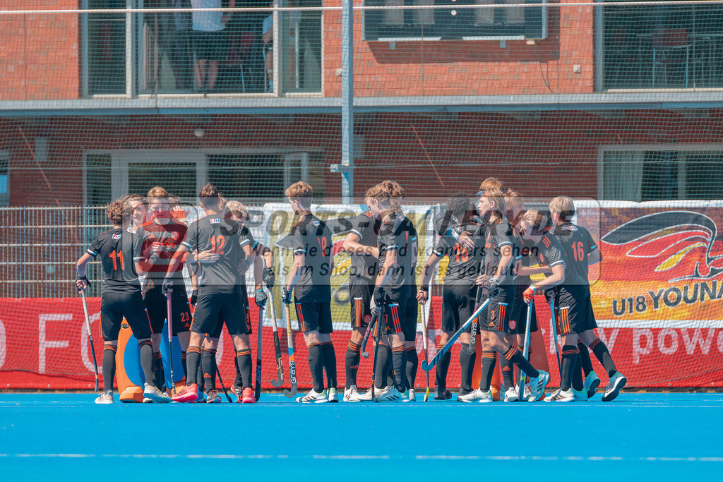 HK_20230711_101186 | Euro Hockey MU18 Spain vs Netherlands Championship Girls &amp; Boys am 11.7.2023 CHTC , Krefeld ,