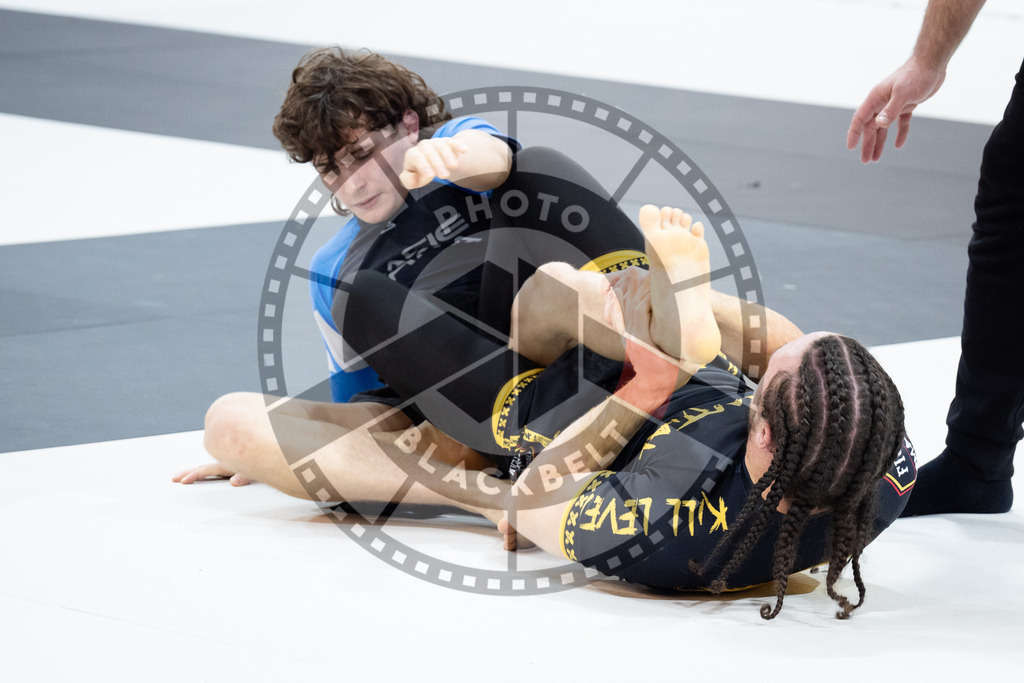 20260214PBB2228 | Fighters compete during the ADCC European Trials  competition day 1 in Belgrade, Serbia, on February 14, 2026.