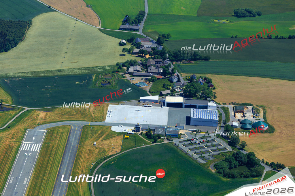 Die Luftaufnahme Brand - Konradsreuth wurde vom UL-Flugzeug (keine Drohne) aus fotografiert.Hohe Druck- Auflösung-die Geschenkidee!