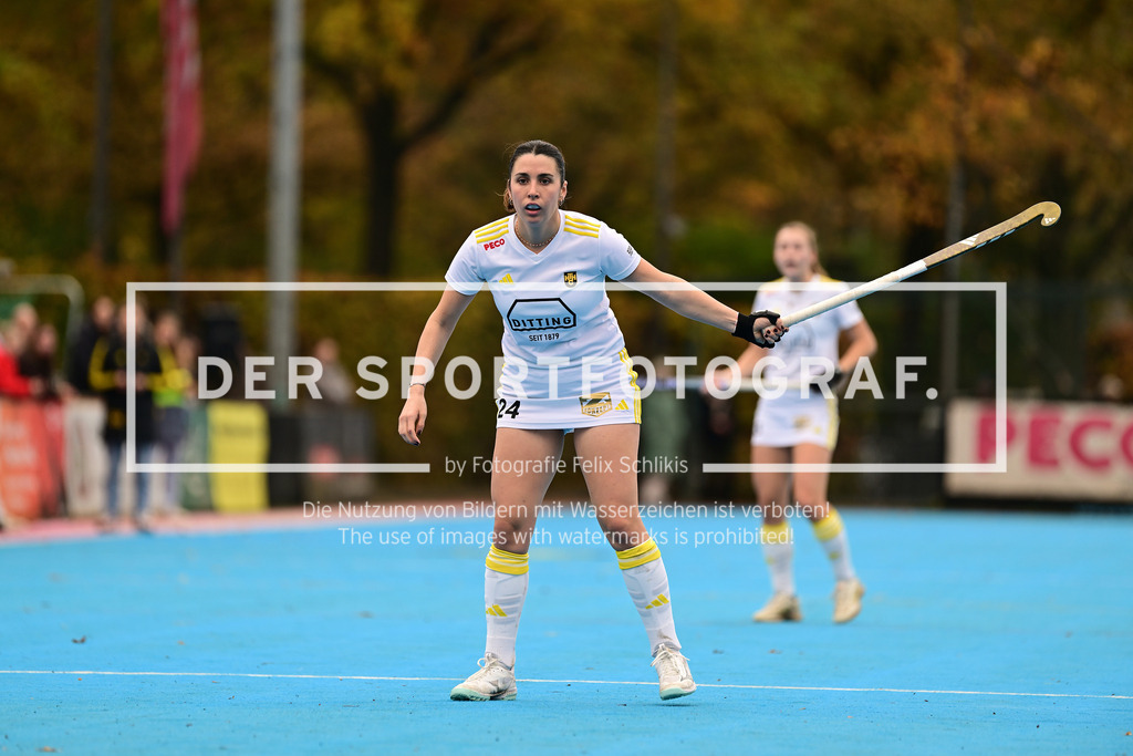 Hockey I Frauen I Saison 2025-2026 I Bundesliga I 12. Spieltag I Harvestehuder THC - Großflottbeker THGC I 02.11.2025 I 30340 | Der Sportfotograf. - Realisiert mit Pictrs.com