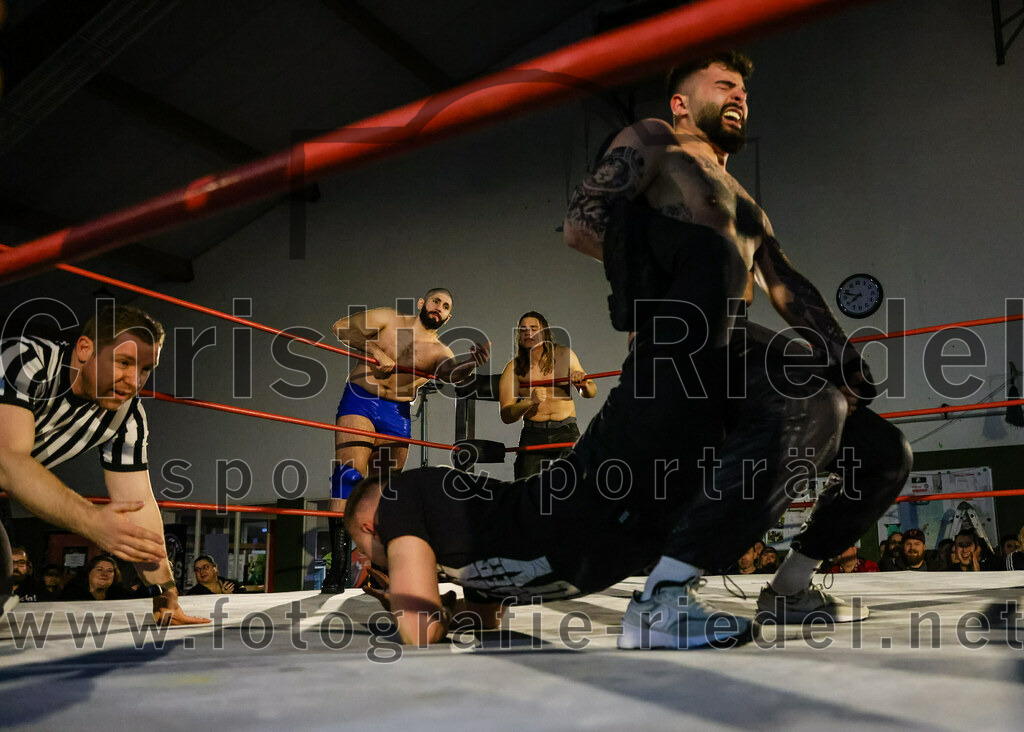 2023-03-11_134_EWS_Wrestling_ERDING | Erding, Deutschland, 11.03.2023:
Wrestling, Saison 2023, EWS Wrestling ERDING

Foto: Christian Riedel / fotografie-riedel.net