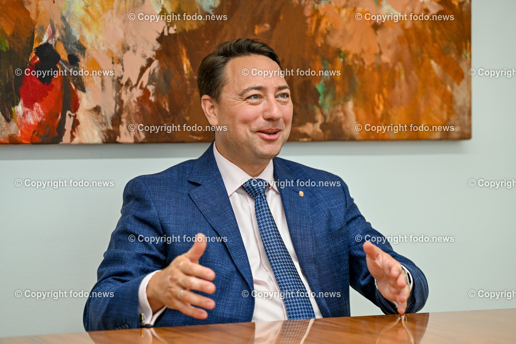 LH-Stv. Manfred Haimbuchner (FP)_ 16.08.2023-8 | 16.08.2023, Landhaus Linz, AUT, LH-Stv. Manfred Haimbuchner (FP), im Bild LH-Stv. Manfred Haimbuchner (FP)