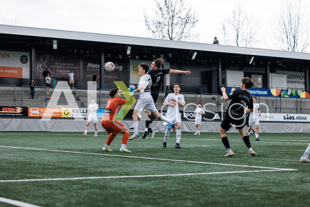 Fussball I Herren I Saison 2025-2026 I 2. Liga Interregional – Gruppe 5 I 17. Spieltag I FC Wil 1900 II - FC Seefeld Zürich I 11.04.2026 | 8 Marc Fischer (CH) (FC Seefeld Zürich) – Offensives Mittelfeld - Realisiert mit Pictrs.com
