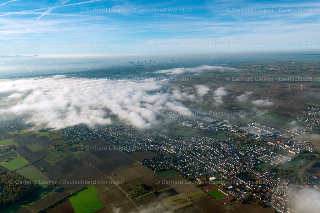 3066501 | Blick über Karben nach Frankfurt