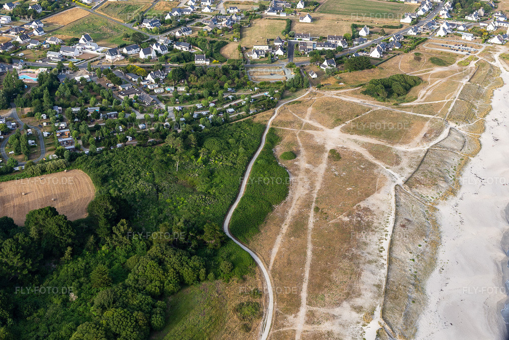 Luftbild: Camping Des Dunes in Plobannalec-Lesconil im Bundesland Finistère in Frankreich. – Foto: IMG_132475.jpg vom 17.06.2022 durch Werner Riehm/FLY-FOTO.de – Auflösung des Originals: 5023 x 3349 px – Camping des Dunes - Camping 3 étoiles à Lesconil (Finistère Bretagne)