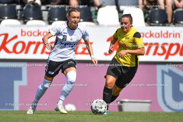 AUT, Relegation, LASK Frauen vs SV Oberglan | 19.06.2022, Raiffeisen Arena Pasching, AUT, Relegation, LASK Frauen vs SV Oberglan, im Bild Celina Prieler (Lask) vs Nina Felsberger (Oberglan)


// Relegation, LASK Frauen vs SV Oberglan in Pasching, Austria on 2022/06/19
