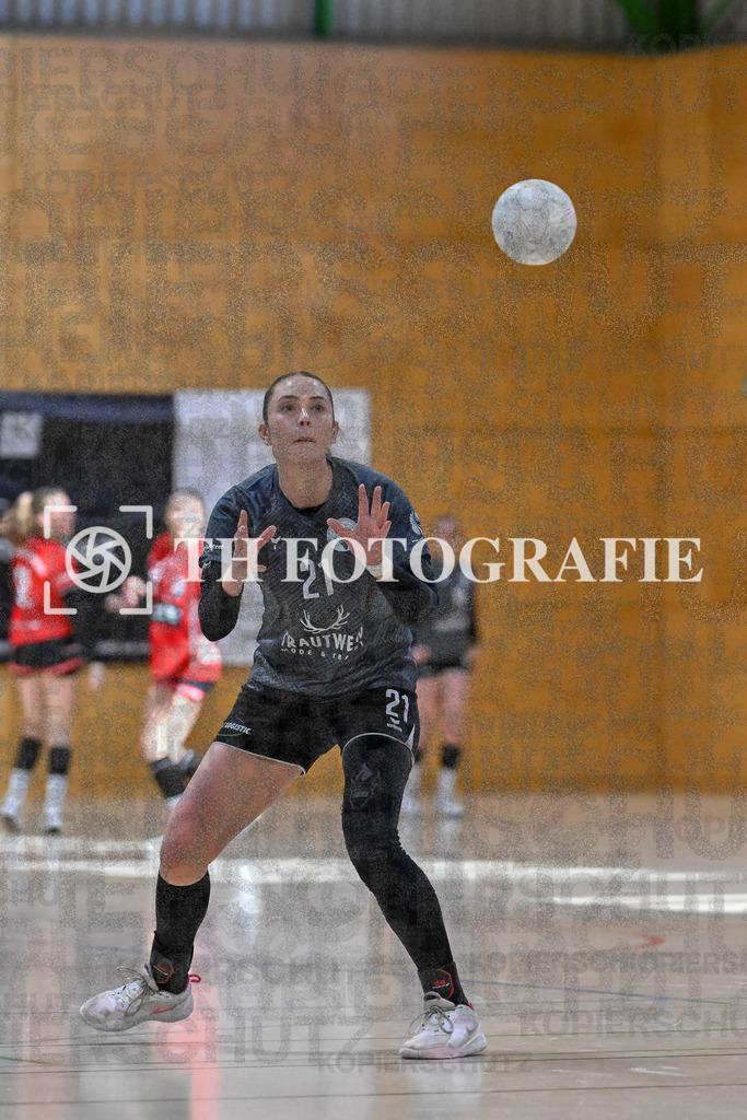 GER, SG Maulburg/Steinen - HB Kinzigtal, Frauen-Handball, Oberliga Suedbaden, 21. Spieltag, Saison 2024/2025, 06.04.2025 | Vanessa Brand (HB Kinzigtal, #21)GER, SG Maulburg/Steinen - HB Kinzigtal, Frauen-Handball, Oberliga Suedbaden, 21. Spieltag, Saison 2024/2025, 06.04.2025Foto: TH Fotografie/Thomas Hess