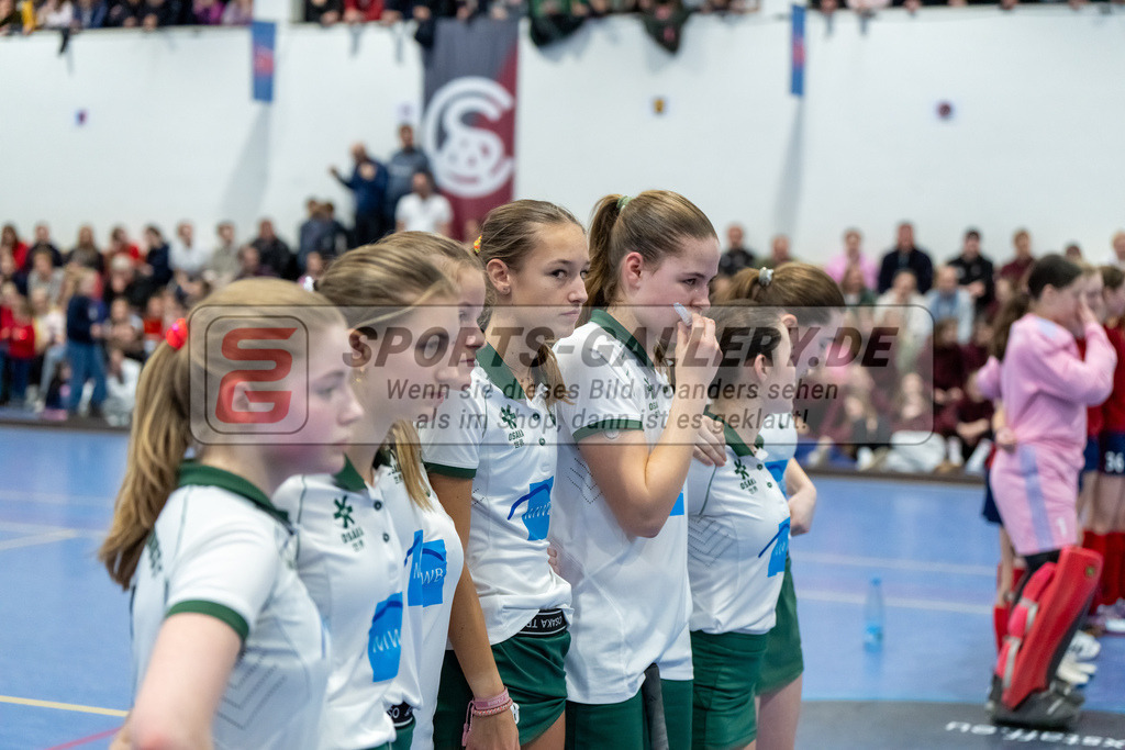 HK_20250223_103211 | Deutsche Meisterschaft wU14 Finale und Ehrungen am 23.2.2025 Düsseldorfer HC, Düsseldorf