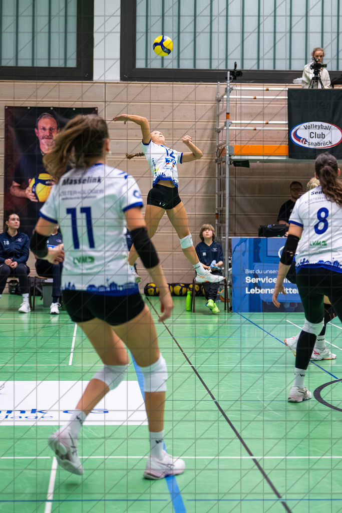 2. VBLF Nord 25/26 | Spiel 4029 | VC Osnabrück vs. SV Energie Cottbus | LORENZ Lotta (VC Osnabrück e.V. #12) im Angriff.//  15.11.25: 2. VBLF Nord 25/26 | Spiel 4029 | VC Osnabrück vs. SV Energie Cottbus / Osnabrück / Deutschland  //   CREDIT:www.bullenfotos.de, Martin König, Hörner Weg 40, D-49078 Osnabrück, +4917663732967 // Nutzung und Weitergabe nur zu den vereinbarten Zwecken. Presseanfragen an Ersteller. Alle Rechte beim Ersteller. Honorierung nach MFM. - Realisiert mit Pictrs.com