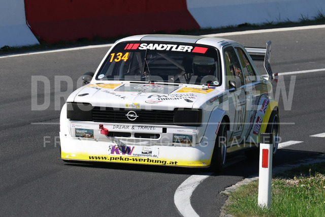 FIA European Hill Climb Championship – Rechberg 2026 | FIA European Hill Climb Championship at Rechberg, held from 24 to 26 April 2026 near Tulwitz, Styria, Austria. The image shows Werner WALSER (AUT) Opel Kadett C Limo 8V.