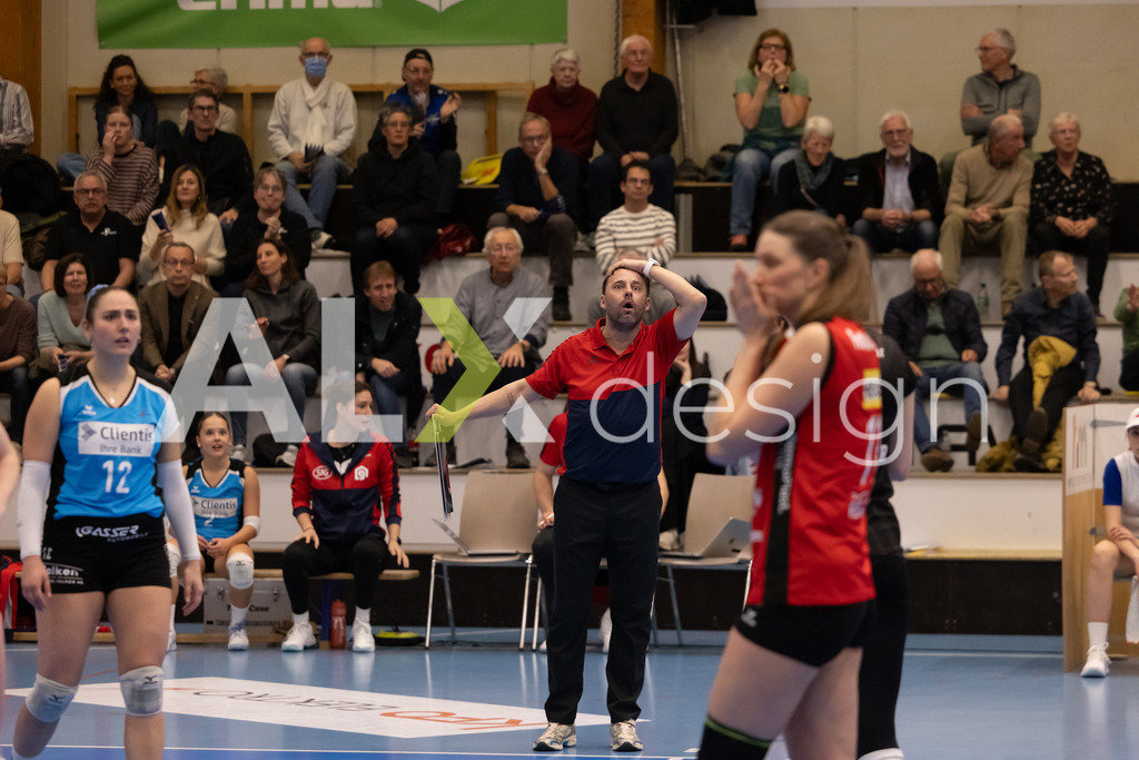 Volleyball I Frauen I Saison 2025-2026 I Volleyball NLA | Women I 1/2 Finals I  VC Kanti Schaffhausen - Sm'Aesch Pfeffingen I 18.03.2026 | Nicki Neubauer - Realisiert mit Pictrs.com