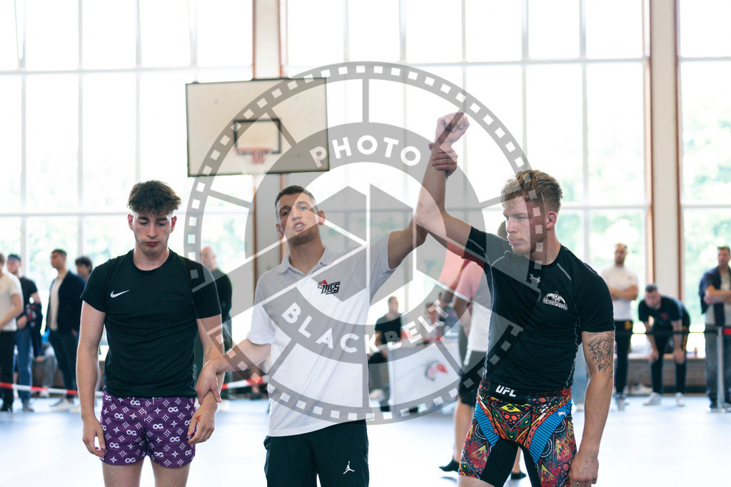 20240608PBB02996 | Fighters compete during the ILLCS VII summer edition luta livre competition in Hannover, Germany, on June 8, 2024.