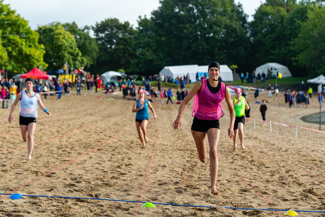 DLRG, Rettungssport, Beach- & Oceanevents, Landesmeisterschaften Freiwasser Rettungssport NRW 2025 14.09.2025 | Kalkar-Wissel, Deutschland - September, 14: Landesmeisterschaften Freiwasser Rettungssport NRW 2025 (Foto: Benedikt Lang (DLRG)) - Realisiert mit Pictrs.com