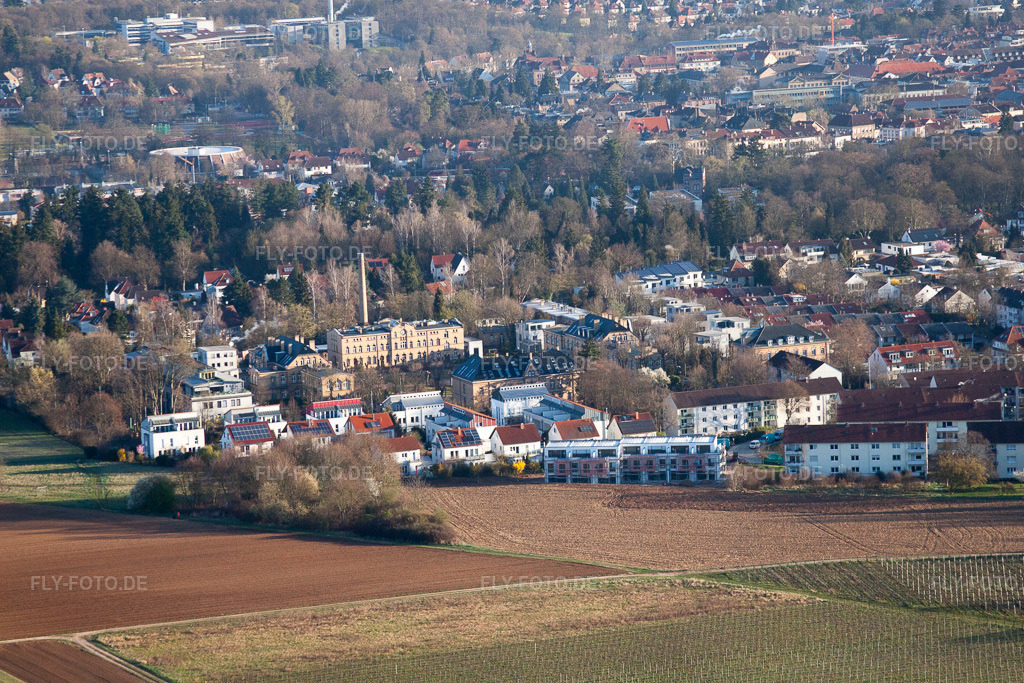 Luftbild: Wollmesheimer Höhe in Landau in der Pfalz im Bundesland Rheinland-Pfalz in Deutschland. Foto: IMG_63183.jpg vom 20.03.2014 durch Werner Riehm/FLY-FOTO.de