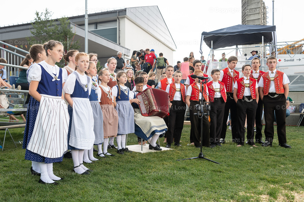 Schwingen -  Appenzeller Kantonal Nachwuchsschwingertag 2024 | Hundwil, 6.7.24, Schwingen - Appenzeller Kantonal Nachwuchsschwingertag.
