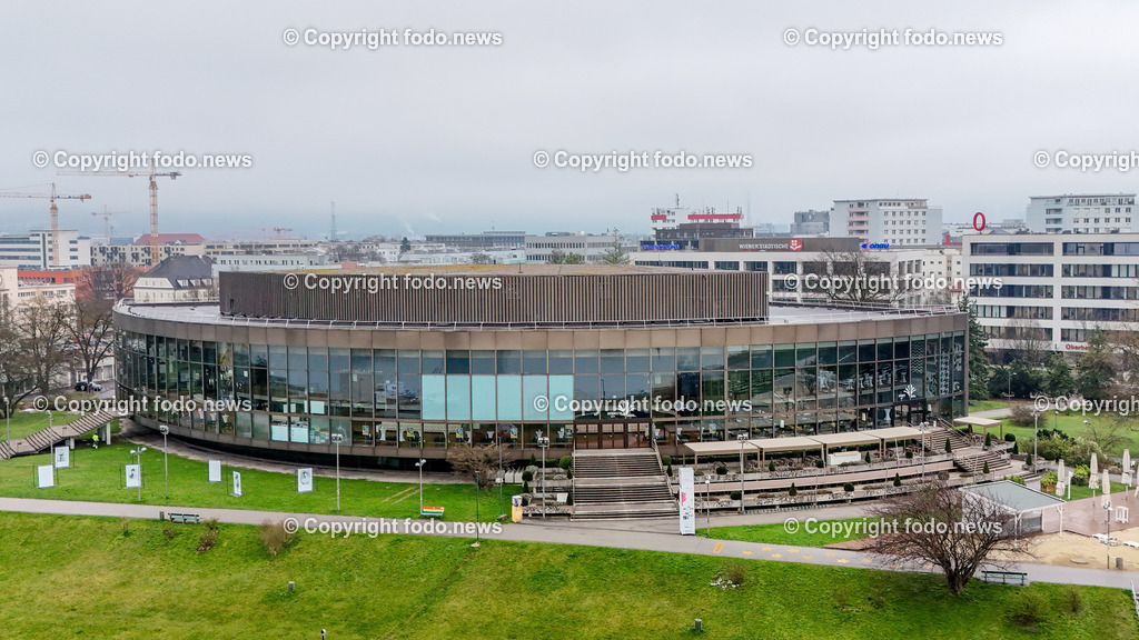 Brucknerhaus Linz_ 14.03.2024-20 | 14.03.2024, Linz, AUT, Brucknerhaus, im Bild Brucknerhaus, Konzerthaus, Brucknerorchester, Veranstaltungshaus, Liva, Donaulaende
Drohne, Luftbild



