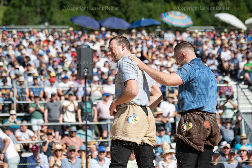 Schwingen -  Schwarzseeschwinget 2025 | Schwarzsee, 22.6.25, Schwingen - Schwarzseeschwinget.