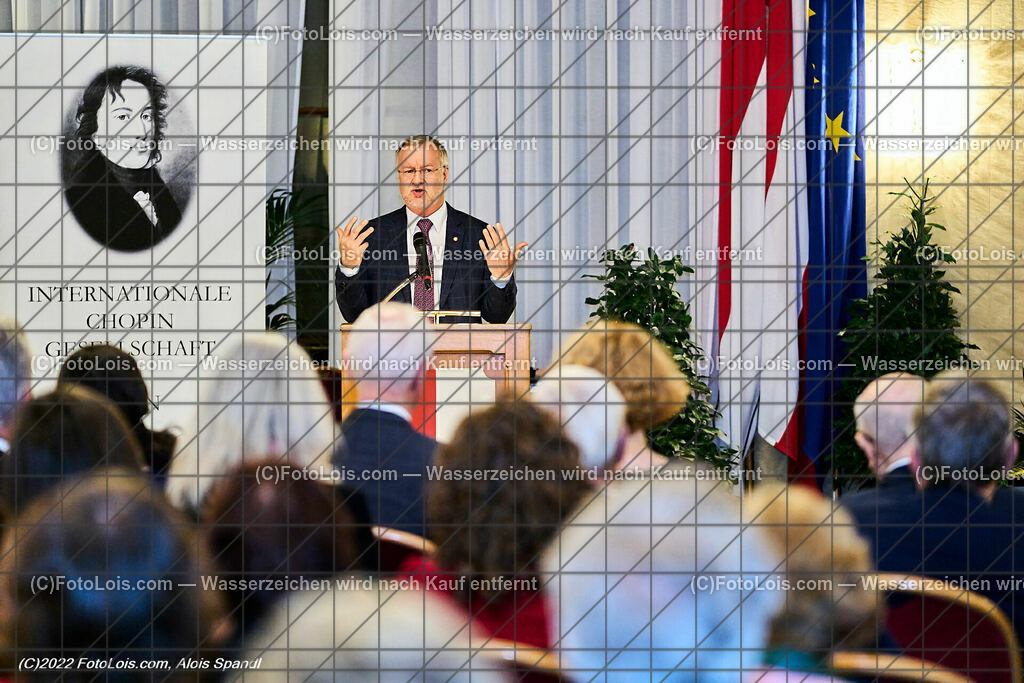 ALP3451_CHOPIN-Gesellschaft_Jubilaeum_Reindl Thomas | (C)FotoLois.com, Alois Spandl, Festveranstaltung '70 Jahre internationale CHOPIN-Gesellschaft in Wien' mit Einladung durch den Bürgermeister der Bundeshauptstadt Wien, Dr. Michael Ludwig (vertreten durch Mag. Thomas Reindl), Wappensaal des Wiener Rathauses, Sa 29. Oktober 2022.