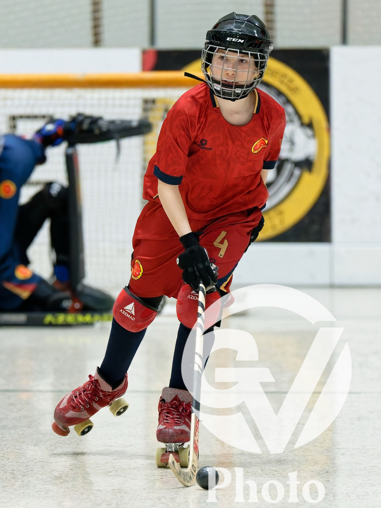 Geneve RHC  v RC Biasca  - U17 | Geneve, Switzerland - May 10 : during the U17  match between Geneve RHC  and RC Biasca  at Centre sportif de la queue d'arve on May 10 , 2026 in Geneve, Switzerland.