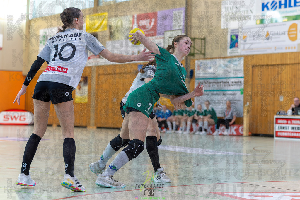 Jugendbundesliga wJA, Pokalrunde, HSG Kleenheim/Langgöns - Frisch Auf Göppingen | Jugendbundesliga wJA, Pokalrunde, HSG Kleenheim/Langgöns - Frisch Auf Göppingen am 28.02.2026 in Oberkleen (Weidig-Halle)Photo © 2026 - Jörg Heinrich - Realisiert mit Pictrs.com