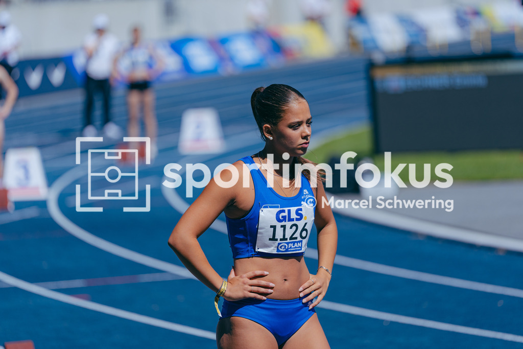 DM U23 U18 Bochum 2026 | Anna Lamb (TSV SCHOTT Mainz) bei den Deutschen Meisterschaften der U18 &amp; U23 2026 im Lohrheidestadion in Bochum-Wattenscheid. - Realisiert mit Pictrs.com