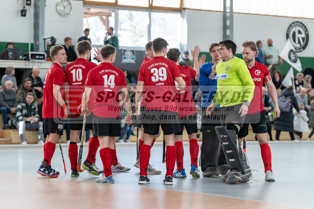 HK_20250202_102263 | 2. Bundesliga Halle Herren Club Raffelberg - Schwarz Weiss Köln am 2.2.2025 Halle am Raffelberg, Duisburg ,