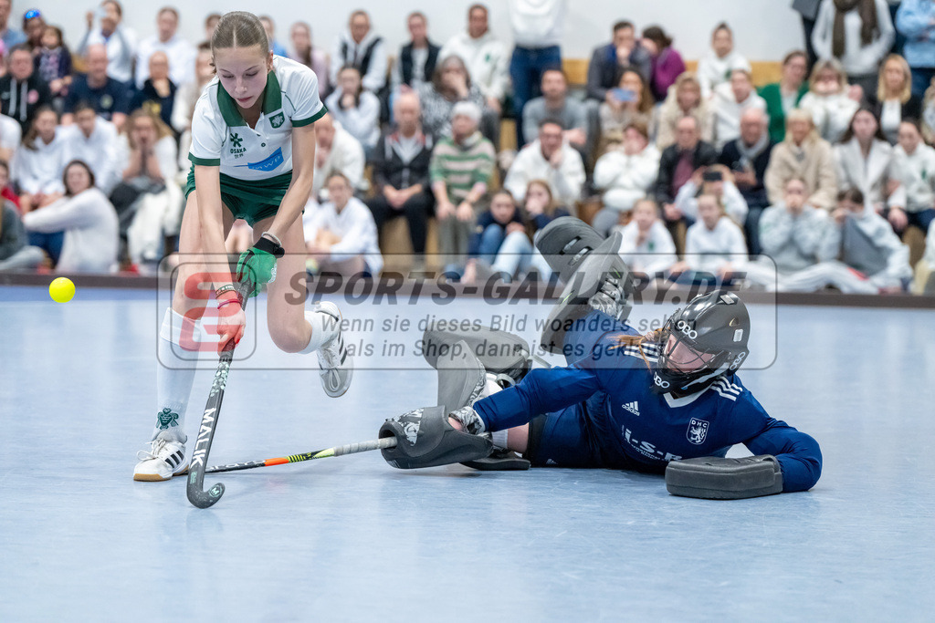 HK_20250223_103268 | Deutsche Meisterschaft wU14 Finale und Ehrungen am 23.2.2025 Düsseldorfer HC, Düsseldorf