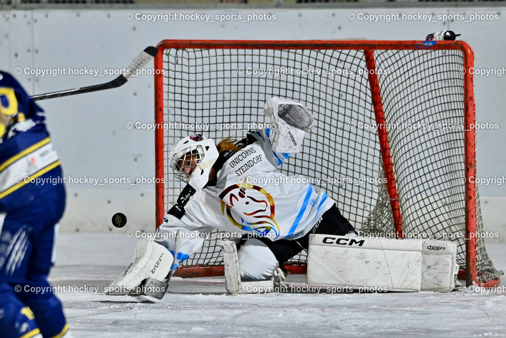 Wildcats Paternion vs. Unicorns Steindorf | #35 Winkler Therese UNICORNS STEINDORF, Wildcats Paternion vs. Unicorns Steindorf, Wildcats Paternion vs. Unicorns Steindorf am 02.01.2026 in Paternion (Eislaufplatz Paternion), Austria, (Photo by Bernd Stefan)