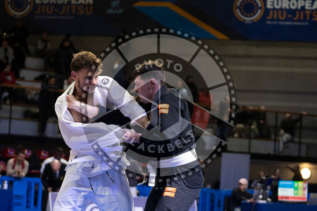 20240119PBB1110 | Fighters compete during the IBJJF European Championship in Paris, France, on January 19, 2024.