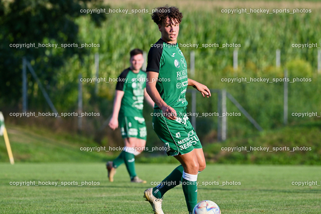 FC Lendorf vs. SC St.Veit | #47 Johannes Brunner FC Lendorf, FC Lendorf vs. SC St.Veit, FC Lendorf vs. SC St.Veit am 17.08.2024 in Lendorf (Thomas Morgenstern-Arena), Austria, (Photo by Bernd Stefan)