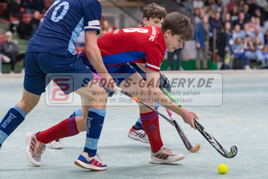 HK_20230304_105837 | Deutsche Meisterschaft MU16 Zehlend. Wespen - Mannheimer HC am 4.3.2023 RWK, Köln ,