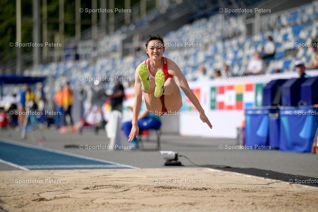 _KP13640_1 | 21.07.2025, xkaix, Leichtathletik, FISU World University Games 2025 v.l. Mizuki Otsu (Japan) - Realisiert mit Pictrs.com