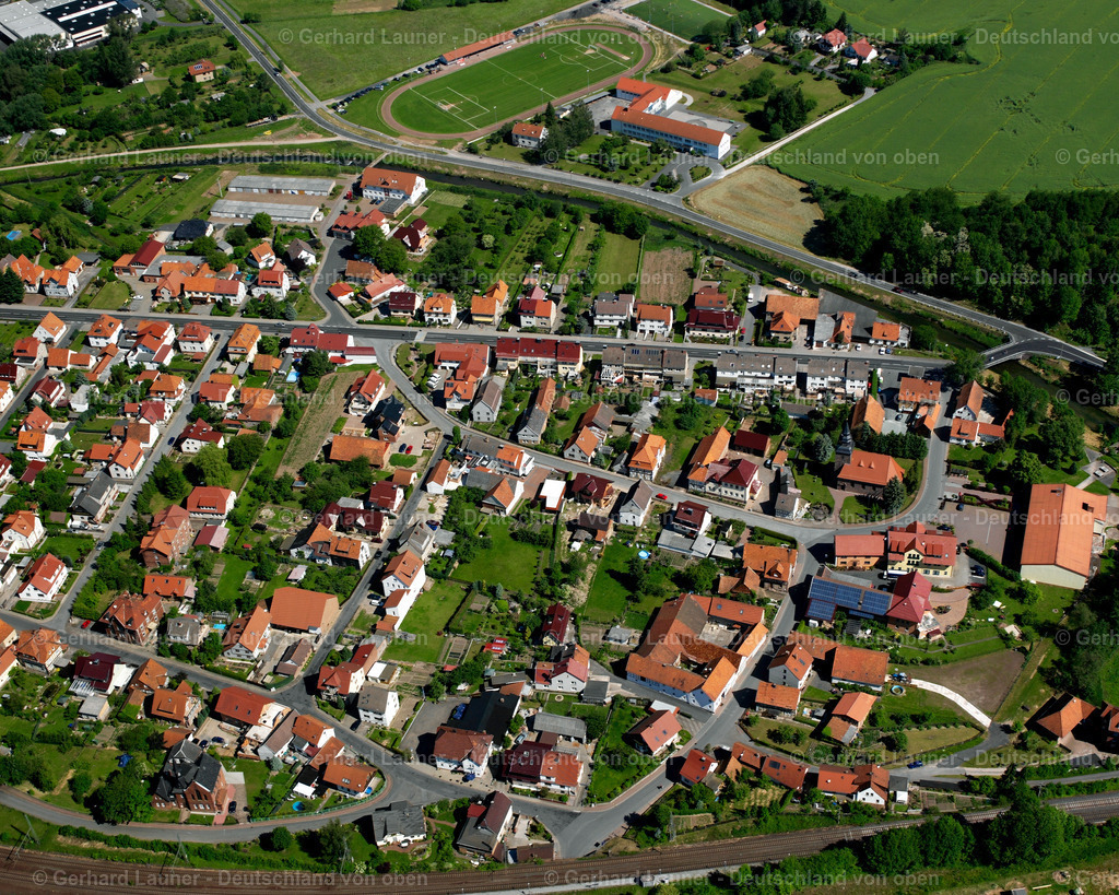 2634041 | ARENSHAUSEN 09.06.2006 Stadtansicht des Innenstadtbereiches  in Arenshausen im Bundesland Thüringen, Deutschland // City view on down town  in Arenshausen in the state Thuringia, Germany Foto: Gerhard Launer