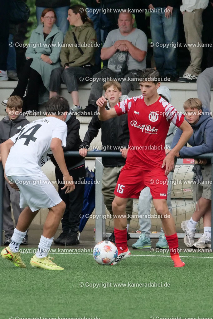 Fußball : C-Junioren : Aufstieg Regionalliga West : SUS 09 Dinslaken - Vfb 03 Hilden am 04.06.2026 in Dinslaken | Fußball : C-Junioren : Aufstieg Regionalliga West : SUS 09 Dinslaken (rotr Trikots)- Vfb 03 Hilden (weiße Trikots) am 04.06.2026 in Dinslaken - Realisiert mit Pictrs.com