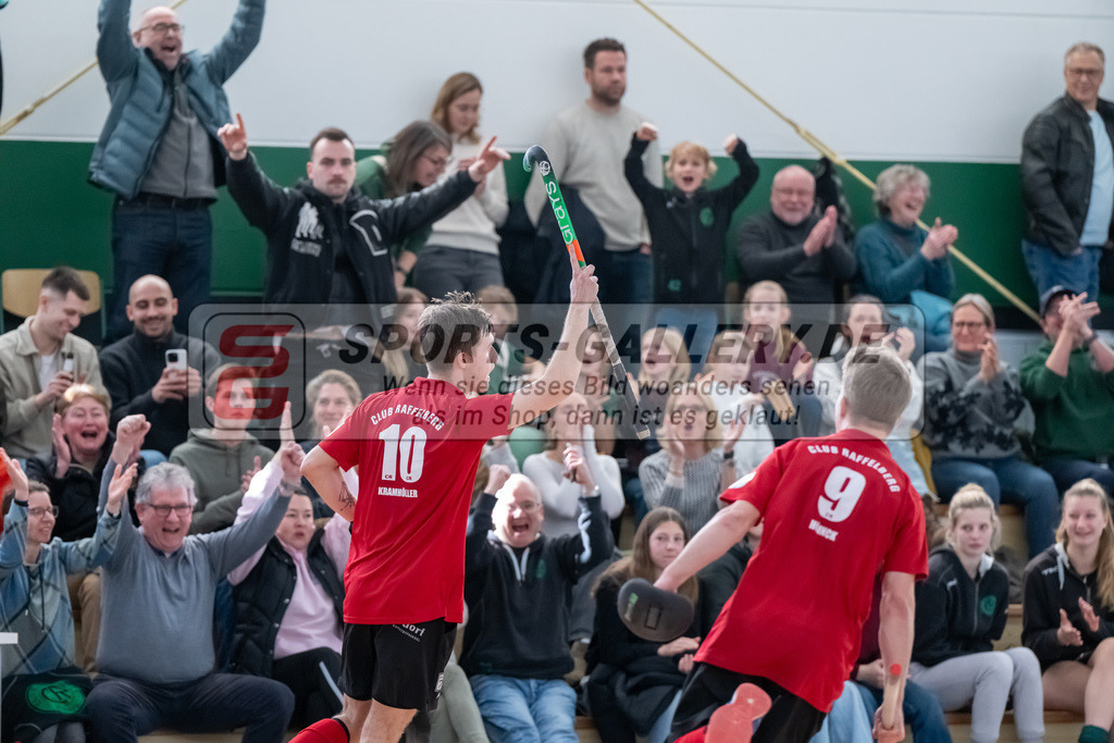 HK_20250202_102467 | 2. Bundesliga Halle Herren Club Raffelberg - Schwarz Weiss Köln am 2.2.2025 Halle am Raffelberg, Duisburg ,
