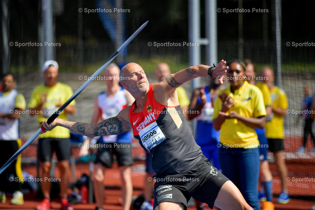 WMAC - Day 1_137 | World Masters Athletics Championship am 13.08.2024 in Gotheburg; SpeerwurfPhoto: Kai Peters - Realisiert mit Pictrs.com