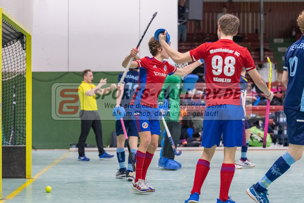 HK_20230304_105804 | Deutsche Meisterschaft MU16 Zehlend. Wespen - Mannheimer HC am 4.3.2023 RWK, Köln ,