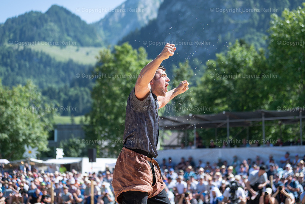 Schwingen -  Schwarzseeschwinget 2025 | Schwarzsee, 22.6.25, Schwingen - Schwarzseeschwinget.