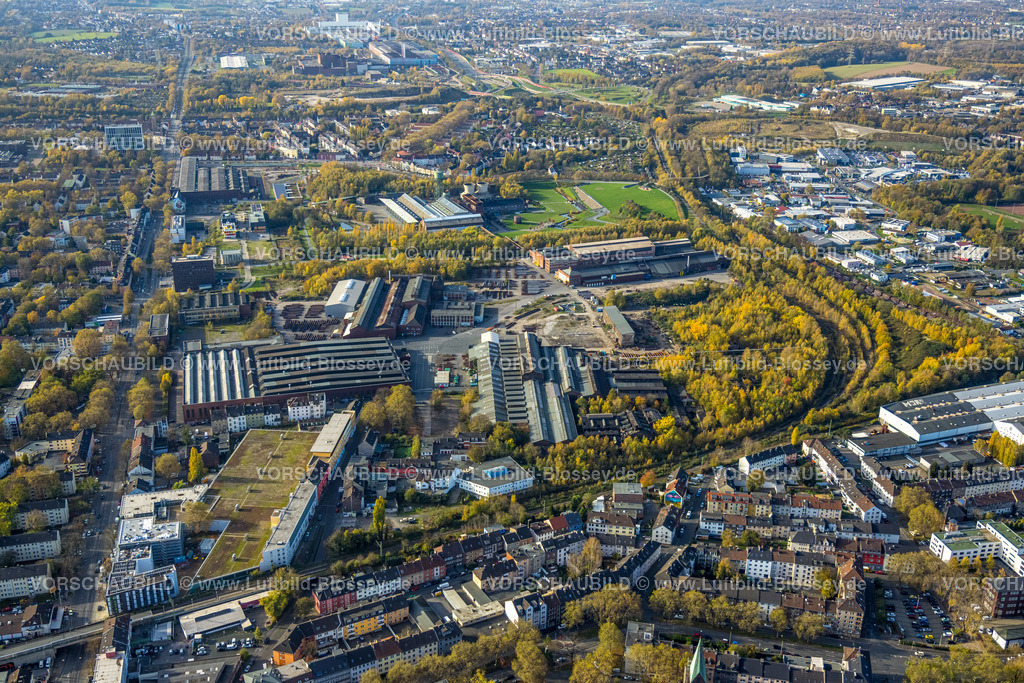 Bochum221100927 | Luftbild, Westpark Bochumer Verein Gelände, Jahrhunderthalle, Kruppwerke, Bochum, Ruhrgebiet, Nordrhein-Westfalen, Deutschland