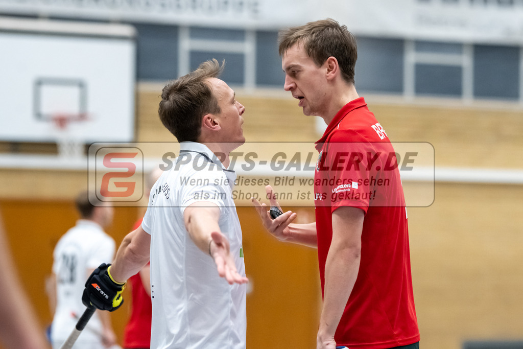 SFE_20230115_0178 | 1. Bundesliga Hockey Herren Schwarz-Weiss Neuss - Crefelder HTC am 15.01.2023 in  (Sporthalle Jahnerstrasse), Photo: Stephan Fehrmann 2022 (Sports-Gallery)