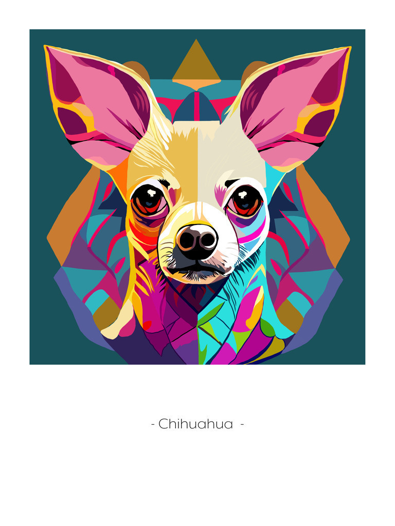 Chihuahua | Illustrationen, digitalpainting, animals, dogs, hunde, art, Kunst, Illustrationsart, Bielefeld, Germany - Realisiert mit Pictrs.com