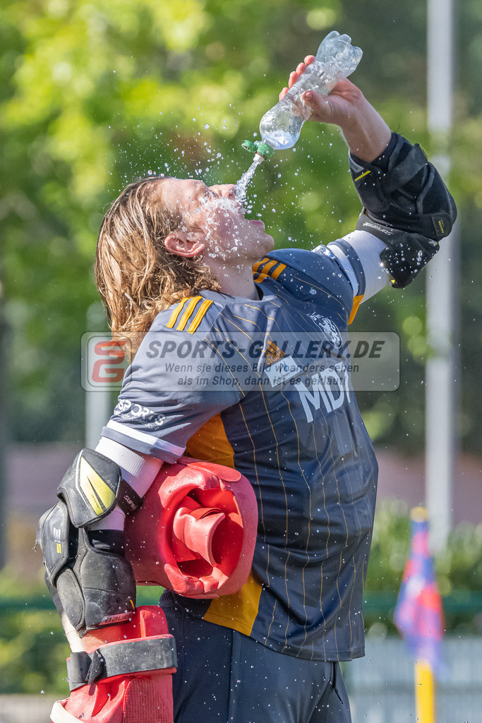 HK_20220925_100263 | 1. Bundesliga Herren Düsseldorfer HC - Berliner HC  am 25.9.2022 DHC Düsseldorf, Düsseldorf , Zickler Anton Torwart ( Düsseldorfer HC #32 )