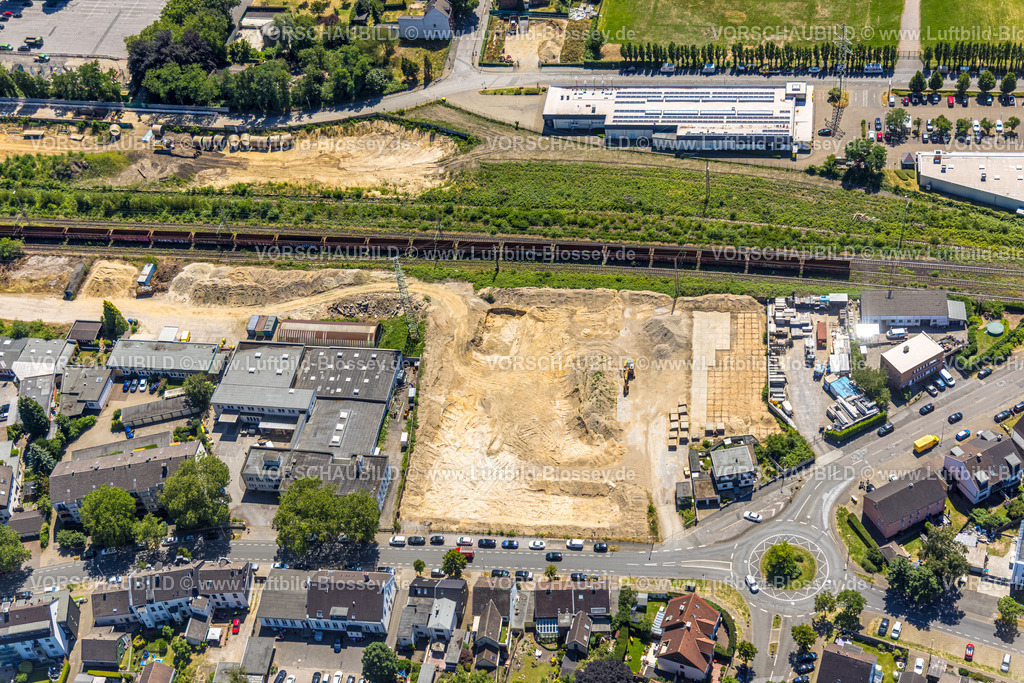 Muelheim230704212 | Luftbild, Baugebiet an der Heerstraße, Speldorf, Mülheim an der Ruhr, Ruhrgebiet, Nordrhein-Westfalen, Deutschland
