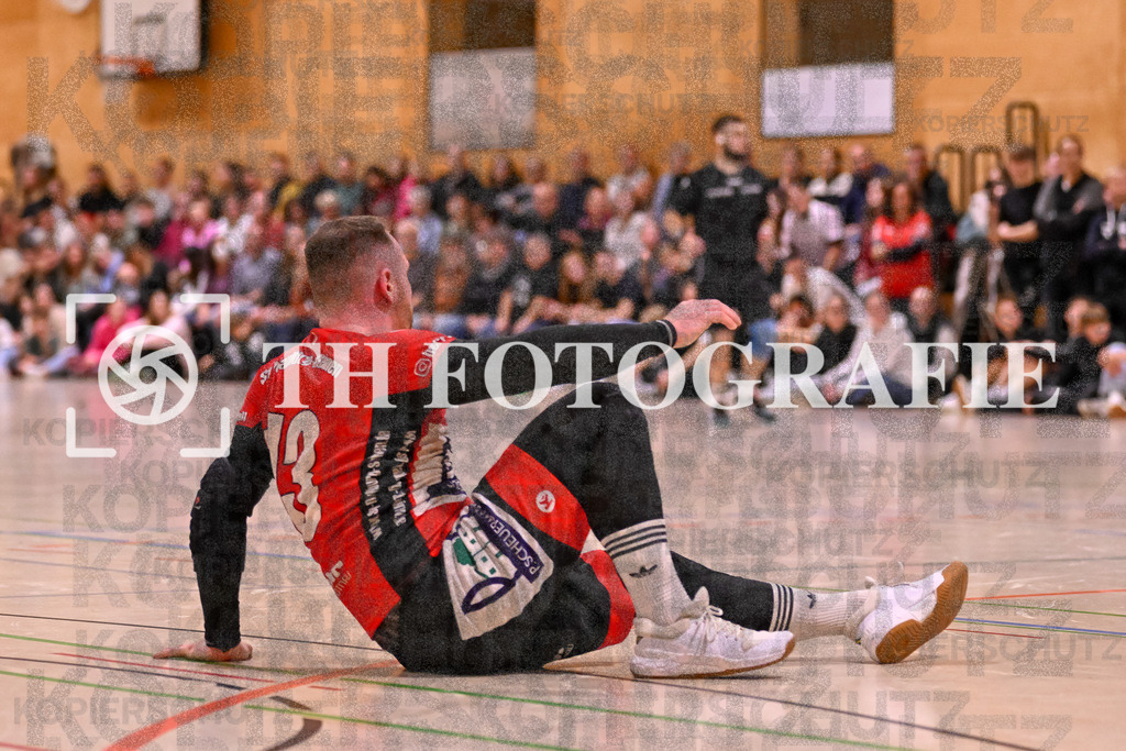 GER, SG Maulburg/Steinen - HSG Dreiland, Handball, Landesliga Suedbaden, 4. Spieltag, Saison 2024/2025, 12.10.2024 | Andre Leuchtmann (SG Maulburg/Steinen, #13)GER, SG Maulburg/Steinen - HSG Dreiland, Handball, Landesliga Suedbaden, 4. Spieltag, Saison 2024/2025, 12.10.2024Foto: TH Fotografie/Thomas Hess