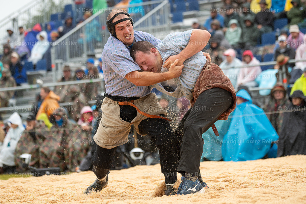 Schwingen -  Appenzeller Kantonal Schwingfest 2024 | Hundwil, 7.7.24, Schwingen - Appenzeller Kantonal Schwingfest.