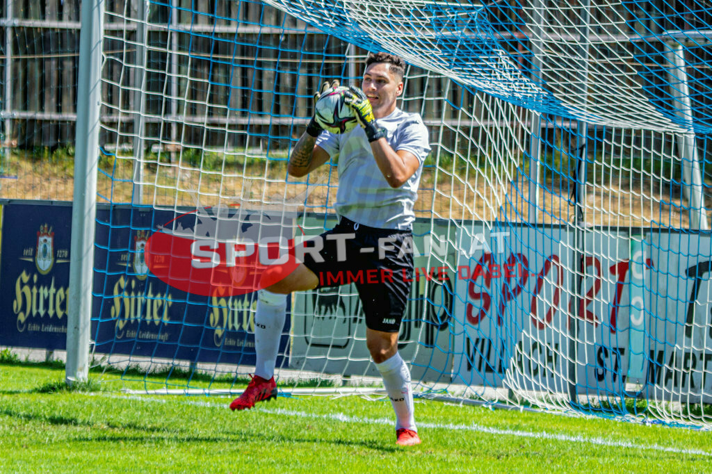 ASV Klagenfurt - Donau Klagenfurt | Aljaz Cotman (SV Donau Klagenfurt #1) ; ASV Klagenfurt - Donau Klagenfurt am 31.07.2022 in Klagenfurt
(ASV Platz Annabichl), AUSTRIA, (Photo by Ernst Krawagner sport-fan.at) - Realisiert mit Pictrs.com